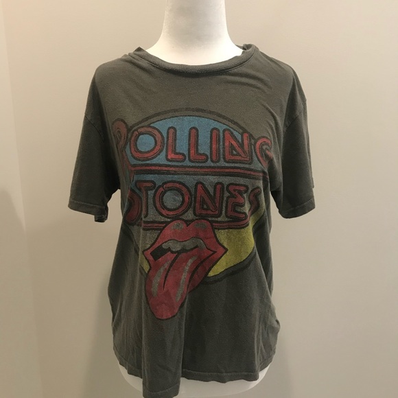 Daydreamer Tops - Rolling Stones graphic tee